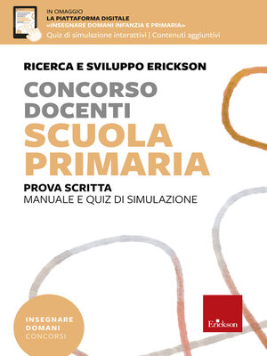 cover image of Concorso Docenti--Scuola primaria--Prova scritta